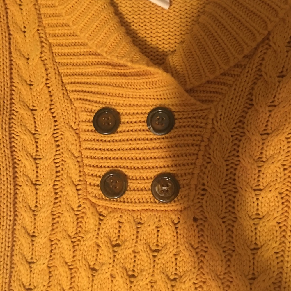 Mustard Yellow Sweater Dress